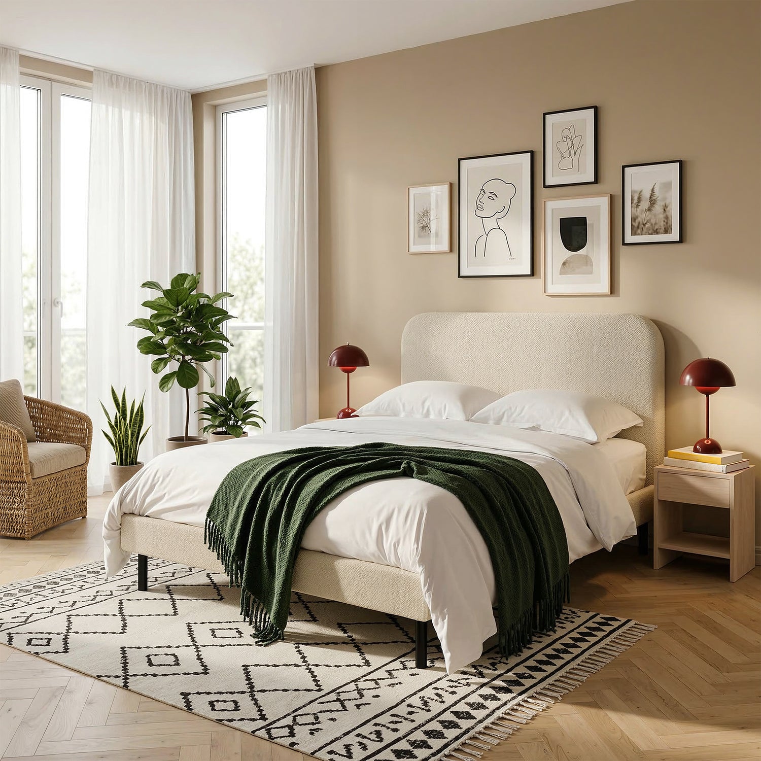 Letto Bouclé