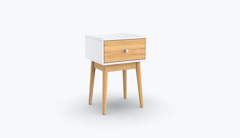 Comodino Essential bianco