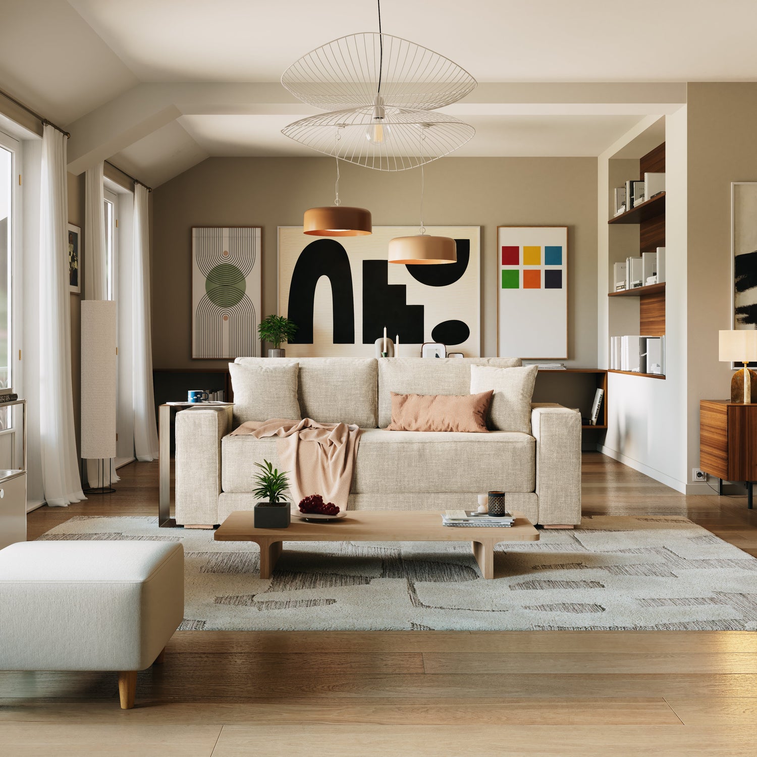 Larghi, Beige