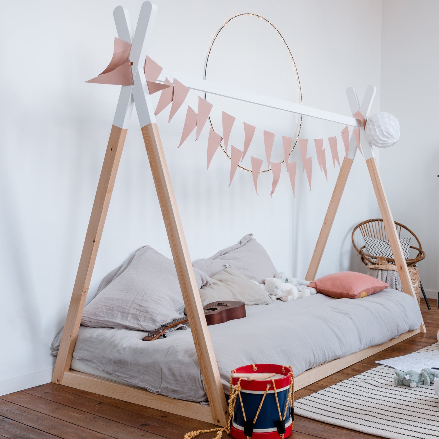 Letto tipì Piuma – Letto Montessori a terra